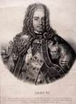 Cesarz Karol VI, litografia, koniec XIX w.